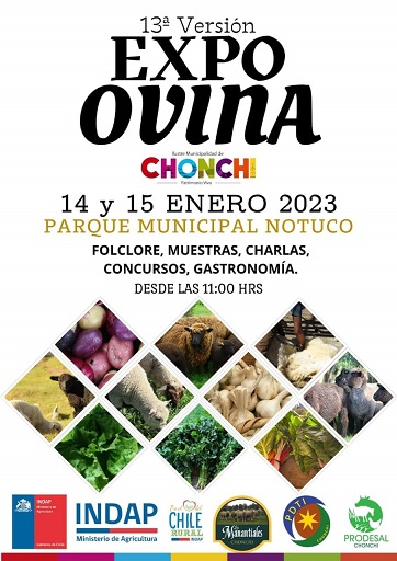 ESTE FIN DE SEMANA SE VIENE LA “EXPO OVINA” DE CHONCHI 2023