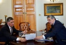 Gobernador Santana compromete apoyo para avanzar en la Tenencia de Carabineros Pajaritos y dar viabilidad a la modernización del Complejo Fronterizo Cardenal Samoré